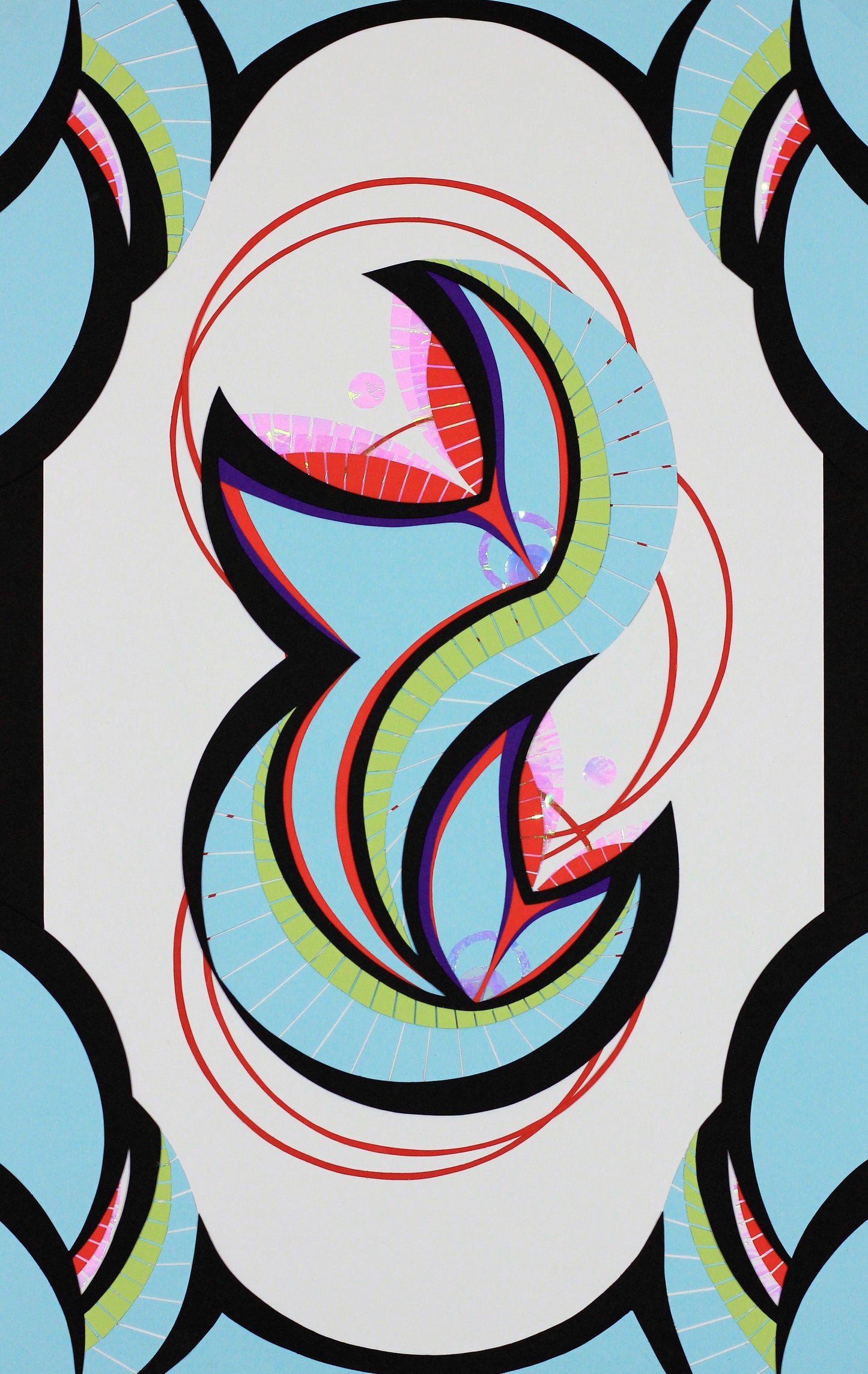 Ricochet - Paper Cutting with Cellophane